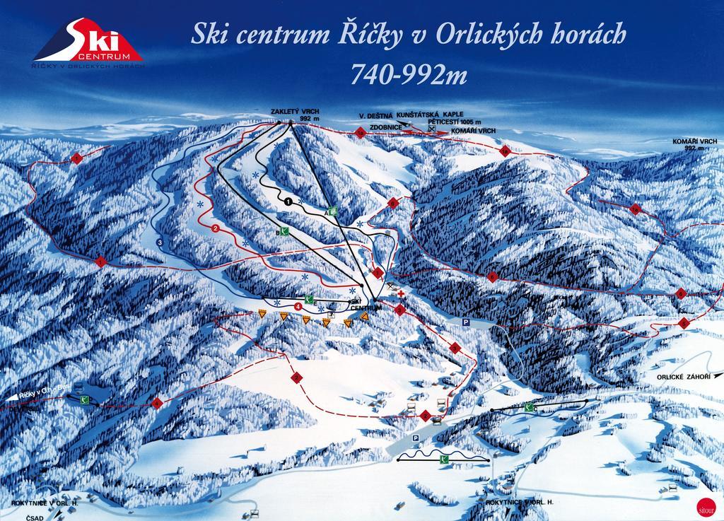 Apartment V Orlickych Horach Ricky (Hradec Kralove)
